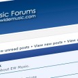 We just updated our forums layout and database system. So dont hesitate to drop by and start a discussion! :) http://board.echowidemusic.com